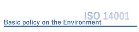  Basic environmental policy 